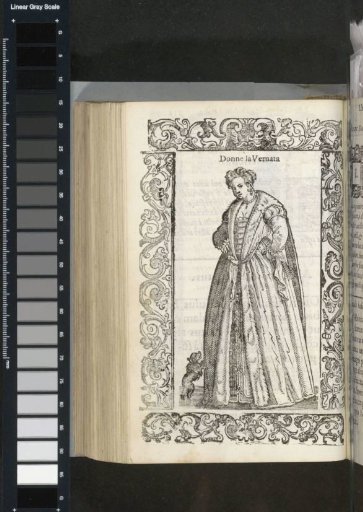 Venetian Courtesan in Winter Costume
