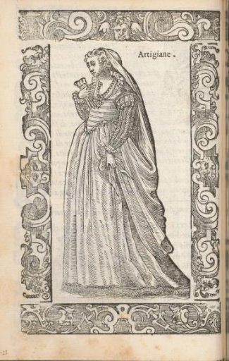 The wife of a craftsman from Rome