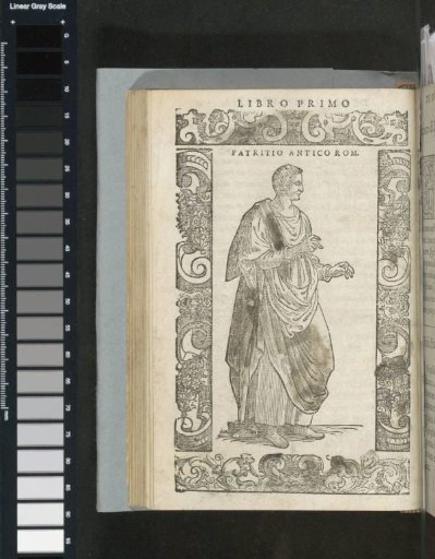 Roman patrician in a toga