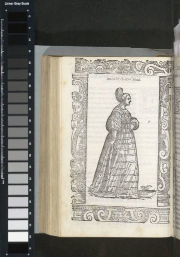 Ancient women of a hundred years