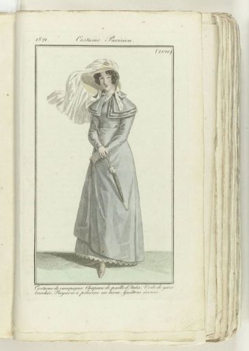 Journal des Dames et des Modes 1821, Costume Parisien (2010)