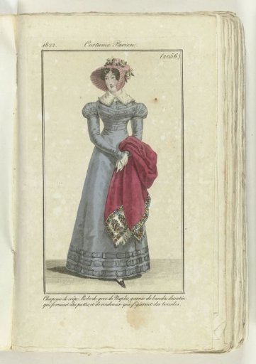 Journal des Dames et des Modes 1822, Costume Parisien (2056)