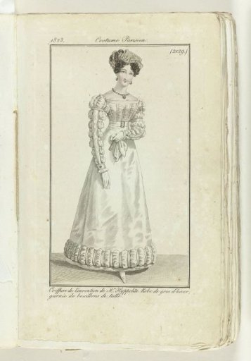 Journal des Dames et des Modes 1823, Parisian Costume (2129)