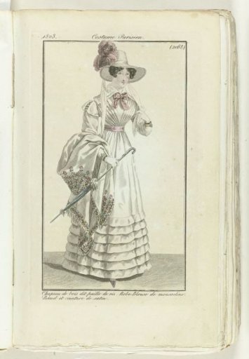 Journal des Dames et des Modes 1823, Parisian Costume (2168)