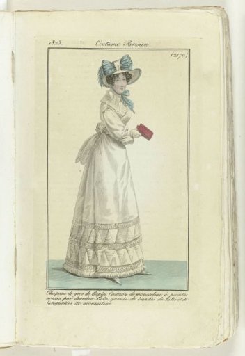 Journal des Dames et des Modes 1823, Parisian Costume (2170)
