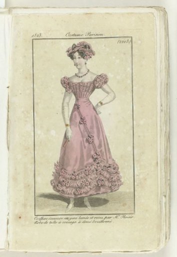 Journal des Dames et des Modes 1823, Parisian Costume (2203)