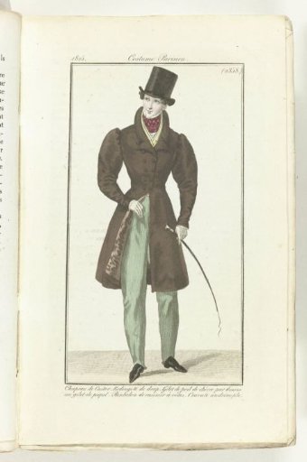 Journal des Dames et des Modes 1825, Parisian Costume (2358)