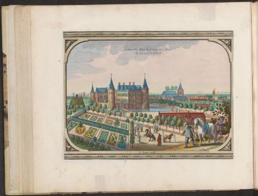 View of Baarland Castle