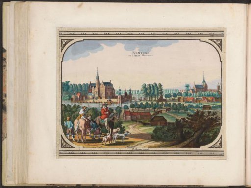 View of Moermond Castle and the Village of Renesse