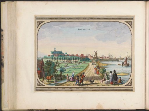 View of Bommenede