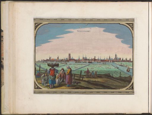 View of Nieuwpoort