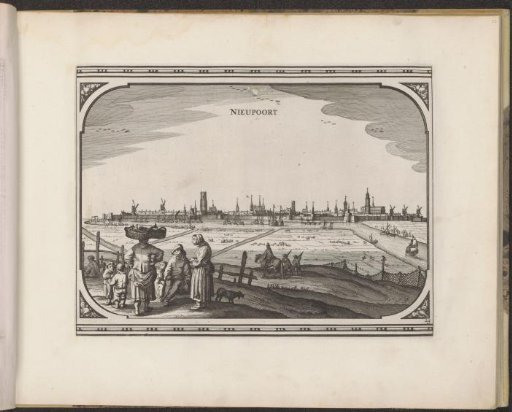 View of Nieuwpoort