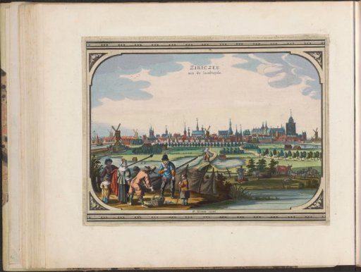 View of Zierikzee, from the landward side