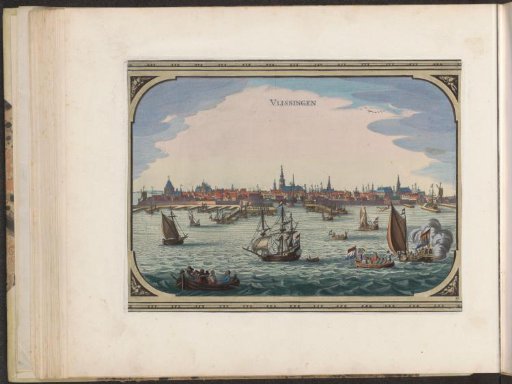 View of Vlissingen, from the Westerschelde