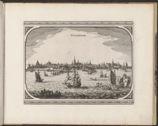View of Vlissingen, from the Westerschelde