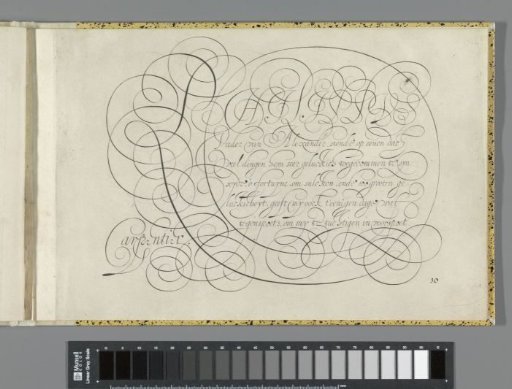 Writing sample with the text: PHILIPPUS (...)