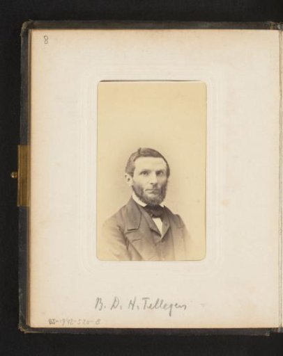 Portrait of Bernardus Dominicus Hubertus Tellegen, Professor of Law at the University of Groningen