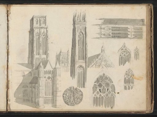 Church Towers and Tracery