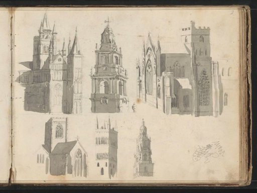 Exteriors of Churches and Church Towers