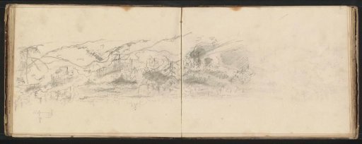 Landscape with Sand, Heath, and Buildings