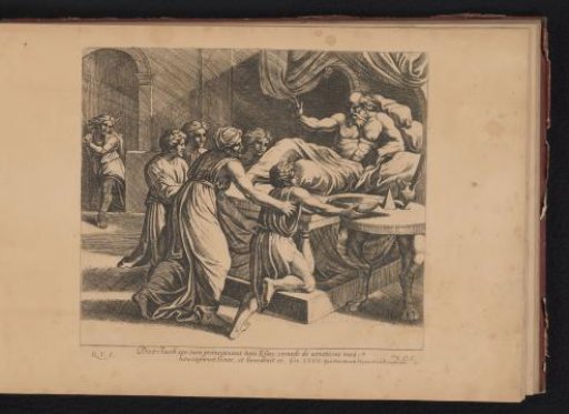 Isaac and Rebekah Spied by Abimelech