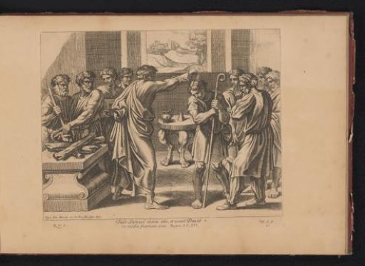 Joshua and Eleazar Divide the Promised Land