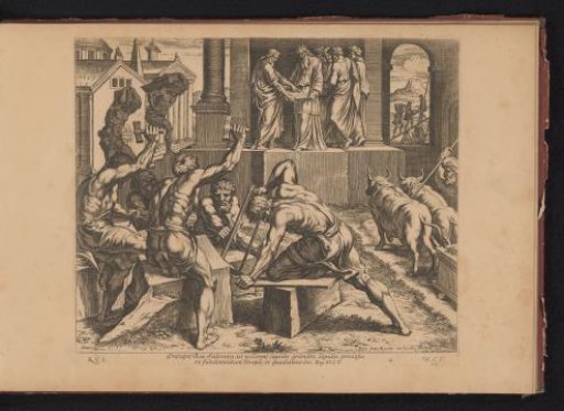 Solomon Builds the Temple in Jerusalem
