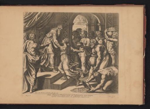 The Queen of Sheba Brings Gifts to Solomon