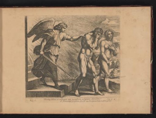 Eve Offers Adam the Forbidden Fruit