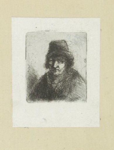 Adult man with a hat