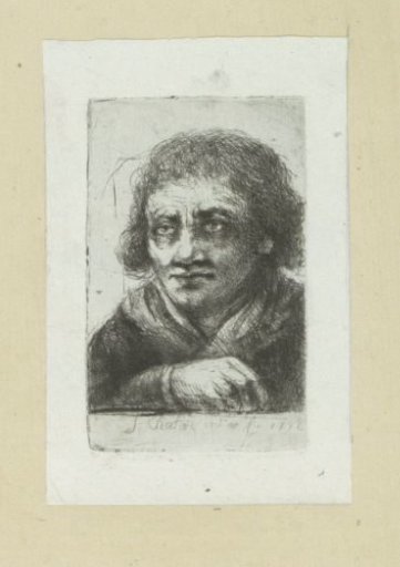 Adult man, his right hand visible