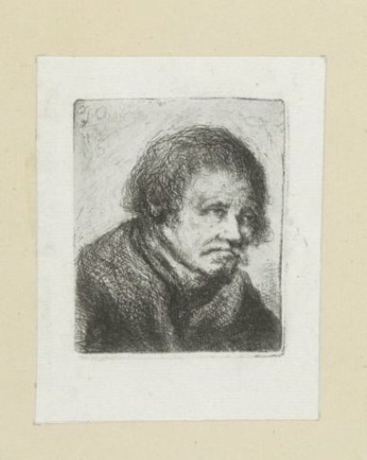 Adult man with a moustache