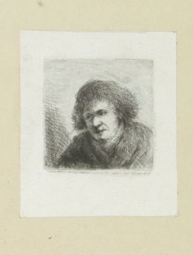 Adult man, facing left