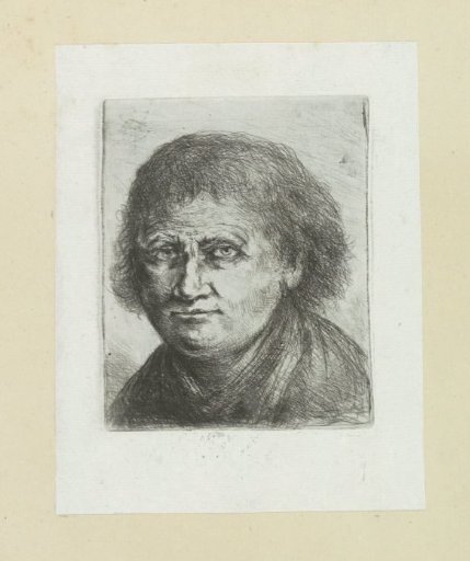 Adult man, facing left