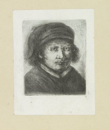 Adult man, facing right