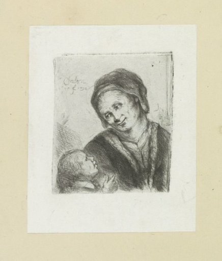 Woman and child