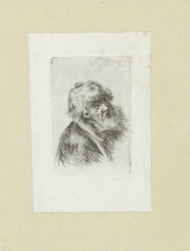 Old man with a beard