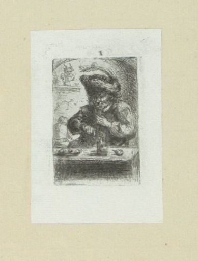 Man at the Dining Table
