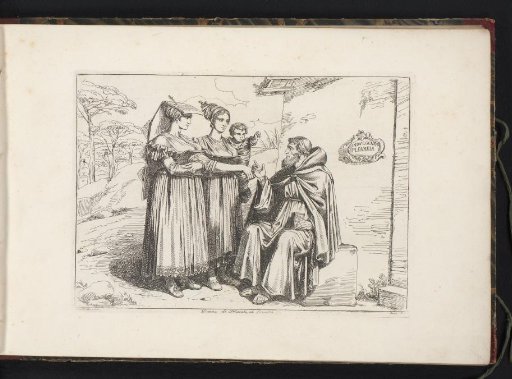 Two women from Frascati and a hermit