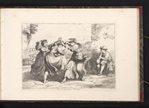 Quarrel between women from Rome