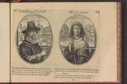 Clerk from The Hague and his wife