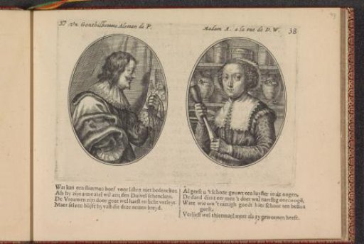 German nobleman and a woman from Amsterdam