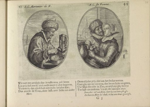 Helmsman and his wife