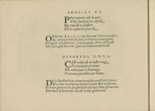 Quatrains accompanying the performances of Amolosa C.S. and Deboreda V.D.V.A.
