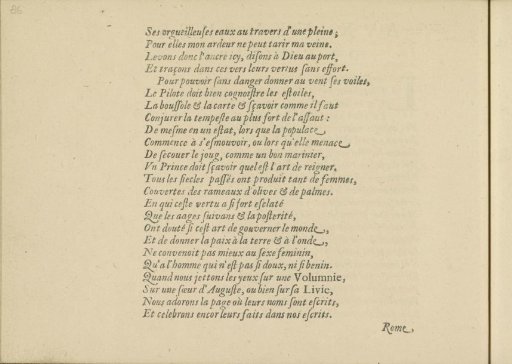 French poem on the Nymphs of the Amstel, page 2