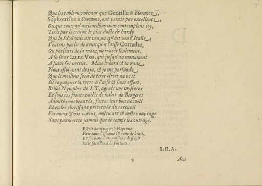 French poem on the Nymphs of the Amstel, page 7