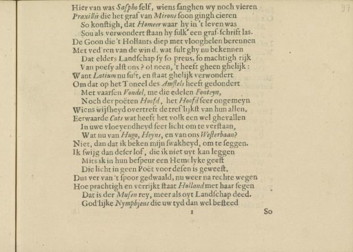 Dutch poem on the Nymphs of the Amstel, page 6