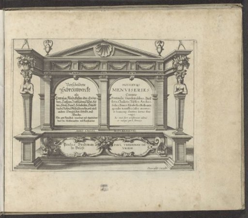 Double wall panel with series title
