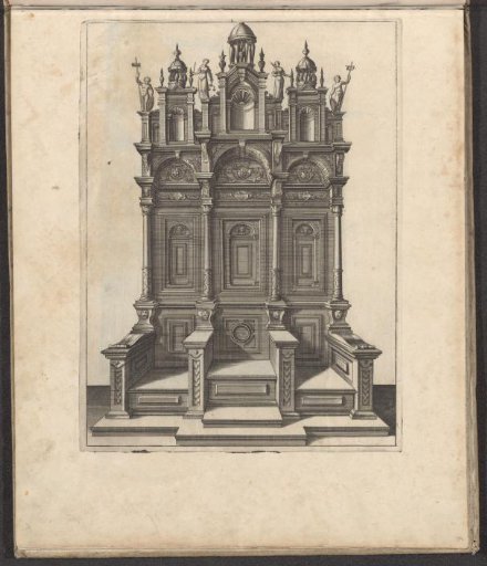 Choir stall with three seats