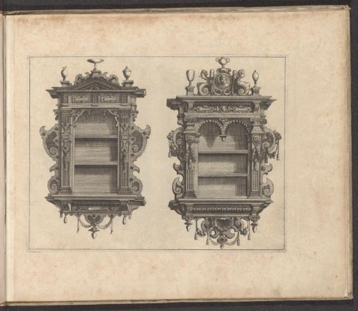 Two wall cabinets